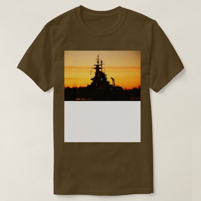 Camiseta O Showboat Ao Sunset (Frente do Design)