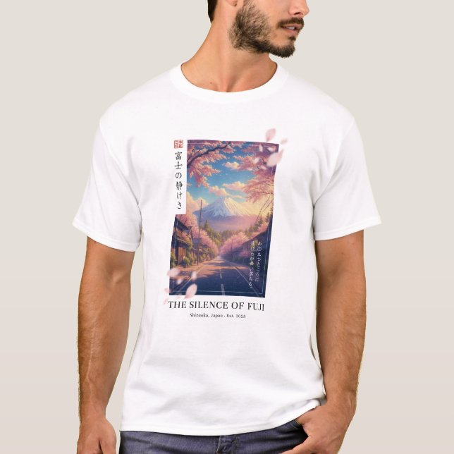 Camiseta O Silêncio de Fuji (Frente)