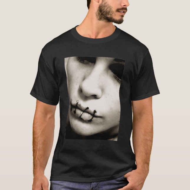Camiseta o silêncio é o inimigo (Frente)