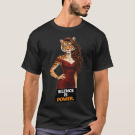 Camiseta O silêncio é poder