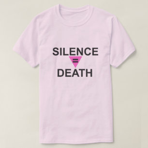 CAMISETA O SILÊNCIO IGUALA A MORTE