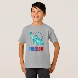 Camiseta O Símbolo da Liberdade   Crianças T-Shirt