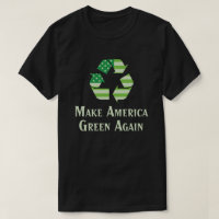 O símbolo do reciclagem faz o verde de América