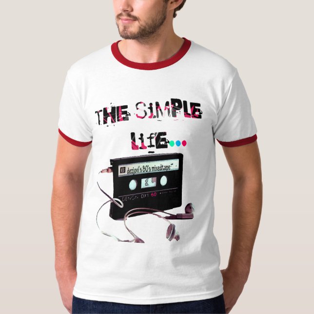 Camiseta O Simpleness da música (Frente)