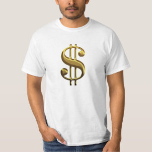 Camiseta O sinal do atlas do dólar Shrugged o t-shirt