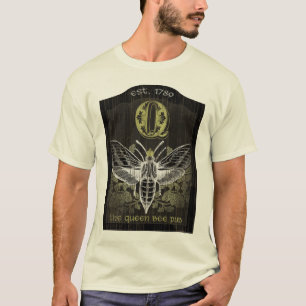 Camiseta O sinal do bar da abelha de rainha