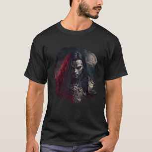 Camiseta O sinistro vampiro da fantasia