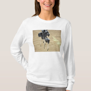 Camiseta O sistema de entrega do recipiente empacota o