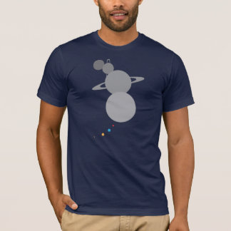 Camiseta O sistema solar