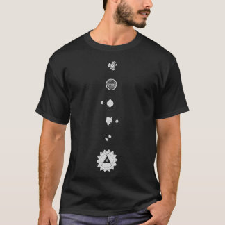 Camiseta O Sistema Solar Exterior Selvagens - Camisa-T Esse