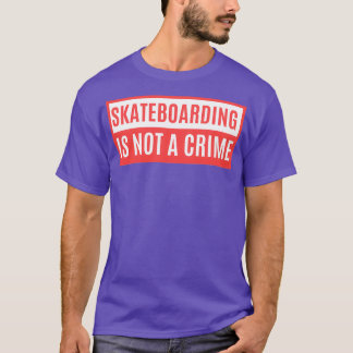 Camiseta O Skate Não É Um Crime 1