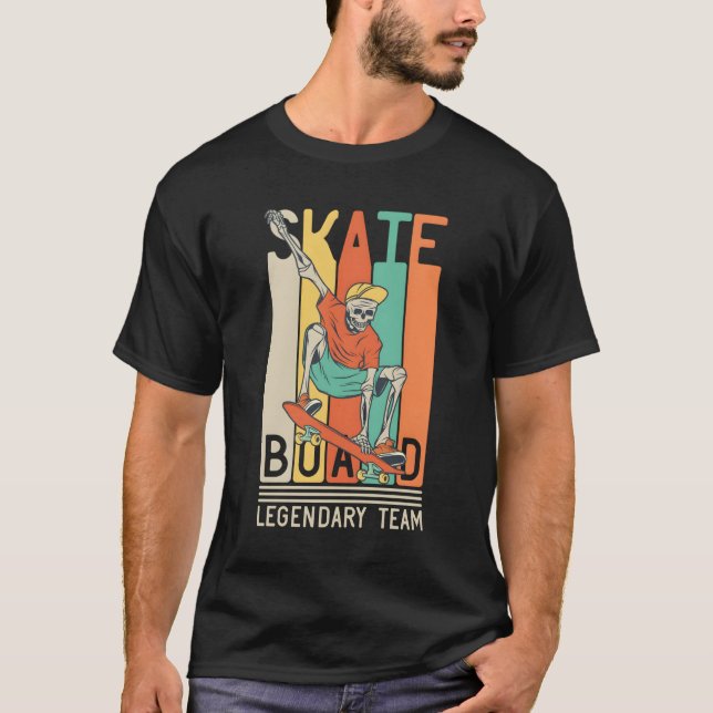 Camiseta O Skate Não É Um Crime Skateboarder Skater (Frente)