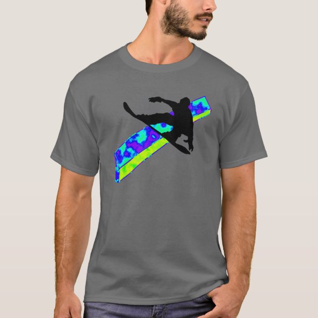 Camiseta O Snowboard vai crescimento (Frente)