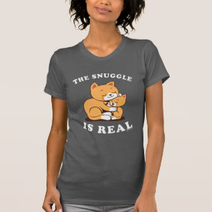 Camiseta O Snuggle é real