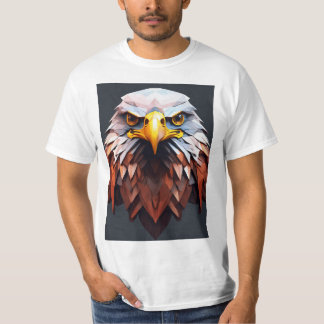 Camiseta O Soar Majestoso: Tee Falcon Elegance