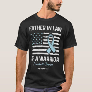 Camiseta O Sobrevivente de câncer Da Próstata Apoia O Pai N