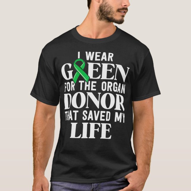 Camiseta O Sobrevivente De Transplante Renal Oferece Ao Doa (Frente)