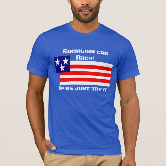 Camiseta O socialismo pode balançar (Frente)