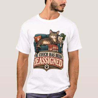 Camiseta O Sofá Foi Reatribuído