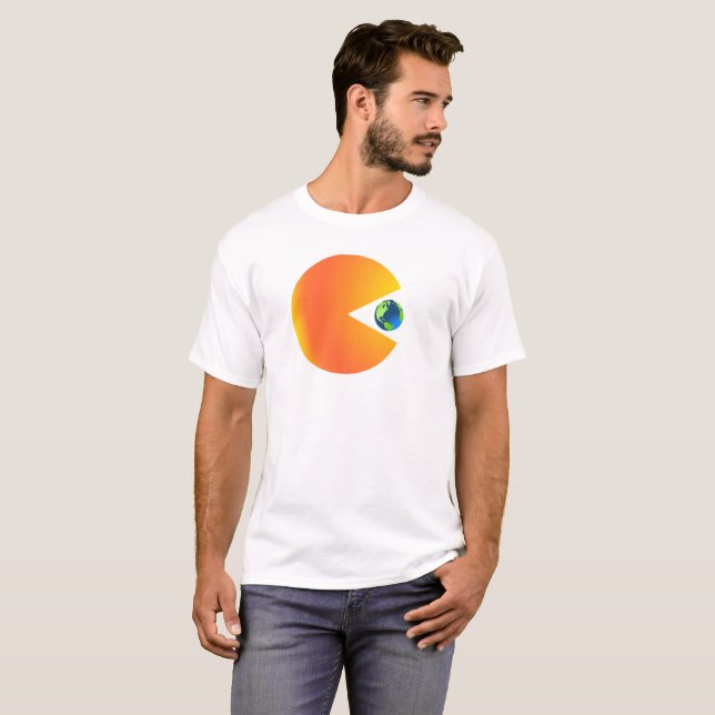 Camiseta O Sol Engolirá a Terra (Frente Completa)