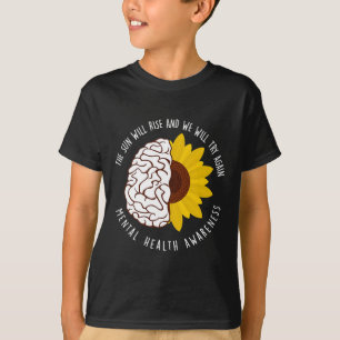 Camiseta O Sol Irá Subir E Tentaremos De Novo A Saúde Menta