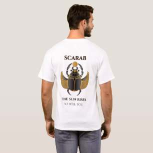 Camiseta O Sol Nasce, Você Também · Escaravelho Sagrado · K