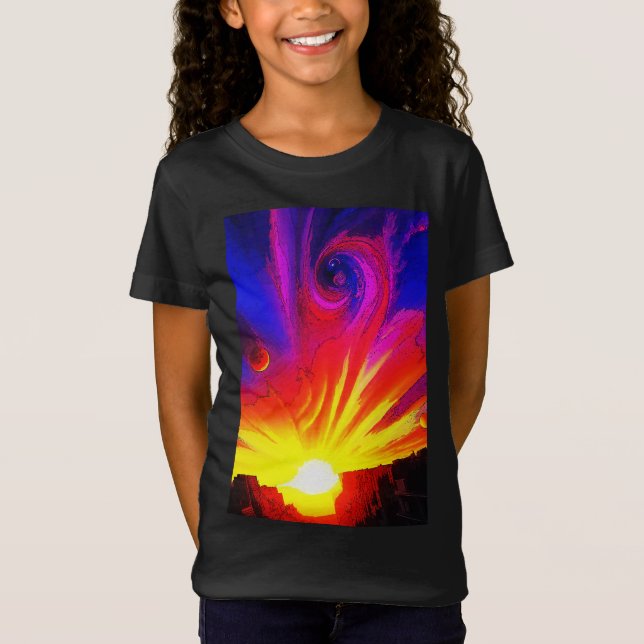 Camiseta O Sol No Multiverso (Frente)