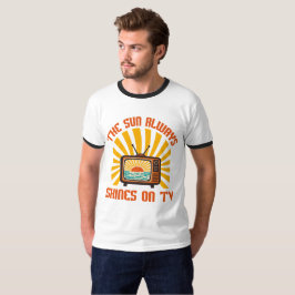 Camiseta O Sol sempre brilha na TV-80s