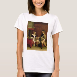 Camiseta O soldado do cavalheiro (óleo em canvas)