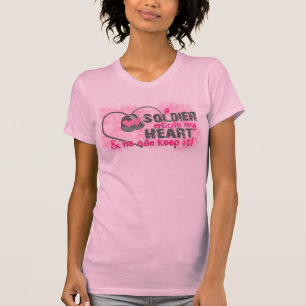 Camiseta O soldado roubou meu coração