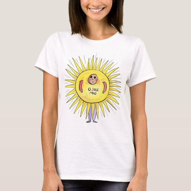 Camiseta O Sole Mio (Frente)