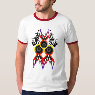 Camiseta O som arde o t-shirt