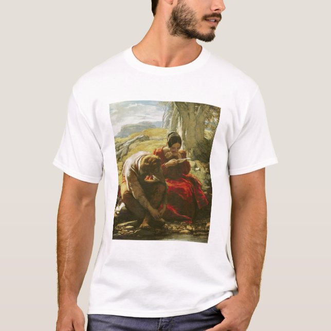 Camiseta O soneto, 1839 (óleo no painel) (Frente)