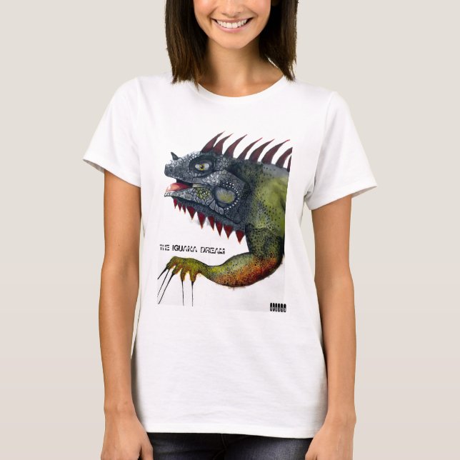 Camiseta O SONHO da IGUANA pelo ™ do ⁰ do ⁹ de APBo (Frente)