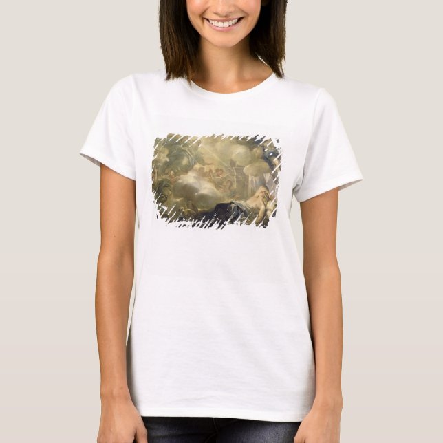 Camiseta O Sonho de Salomão, c.1693 (óleo na canvas) (Frente)