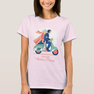 Camiseta O Sonho Italiano - O Lotus Branco