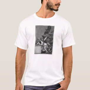 Camiseta O sono de Francisco Goya- da razão produz monstro