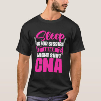 Camiseta O Sono É Pervertido À Noite O Enfermeiro Da CNA As