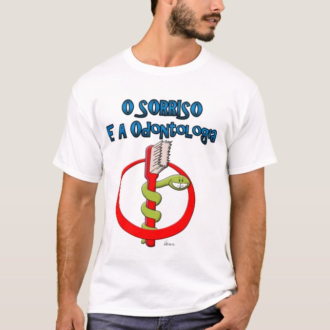 Camiseta O Sorriso e a Odontologia (Frente)