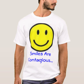 Camiseta O sorriso é contagioso