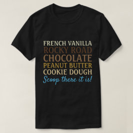 Camiseta O Sorvete da música engraçado é Scoop