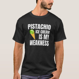 Camiseta O Sorvete Do Pistachio É Minha Fraqueza