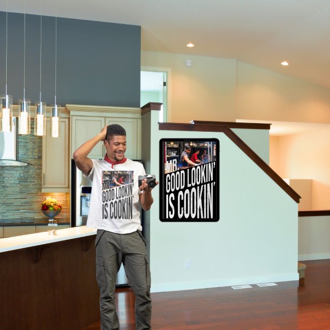 Camiseta O Sr. Boa Olhada É Cozinhar Dia de os pais Engraça (Criador carregado)