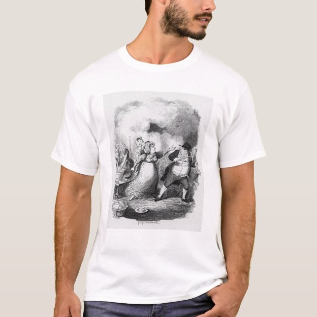Camiseta O Sr. Bumble degradou nos olhos dos indigentes (Frente)