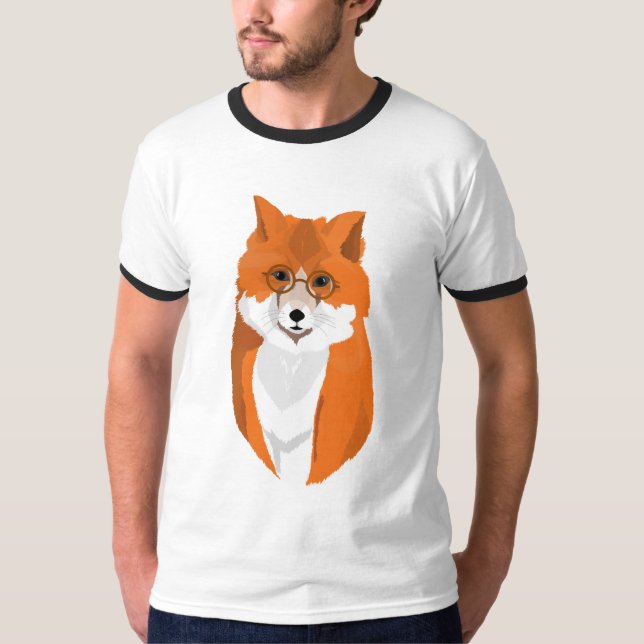 Camiseta O Sr. Fox é o leitor T-Shirt (Frente)