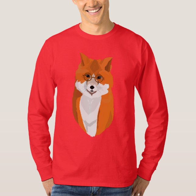 Camiseta O Sr. Fox é o leitor T-Shirt (Frente)