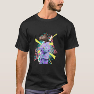 Camiseta O Sr. Hor vê a cabeça do cavalo
