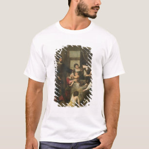 Camiseta O St. Isidoro salvar uma criança que caia em um