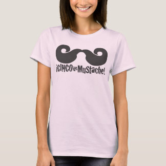 Camiseta O Stache grande de 2011 mulheres! - Correia de