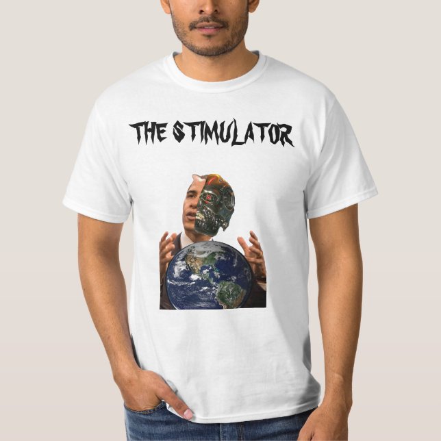 Camiseta O STIMULATOR - mundo (Frente)